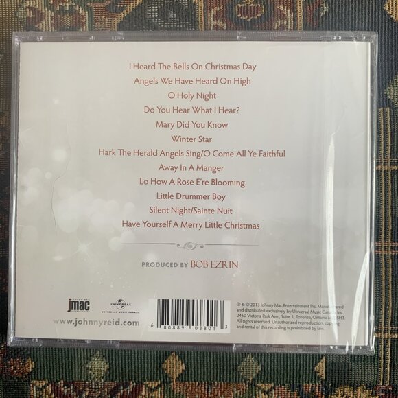 Johnny Reid - A Christmas Gift To You (CD 2013 JMac) Near Mint - Picture 2 of 4
